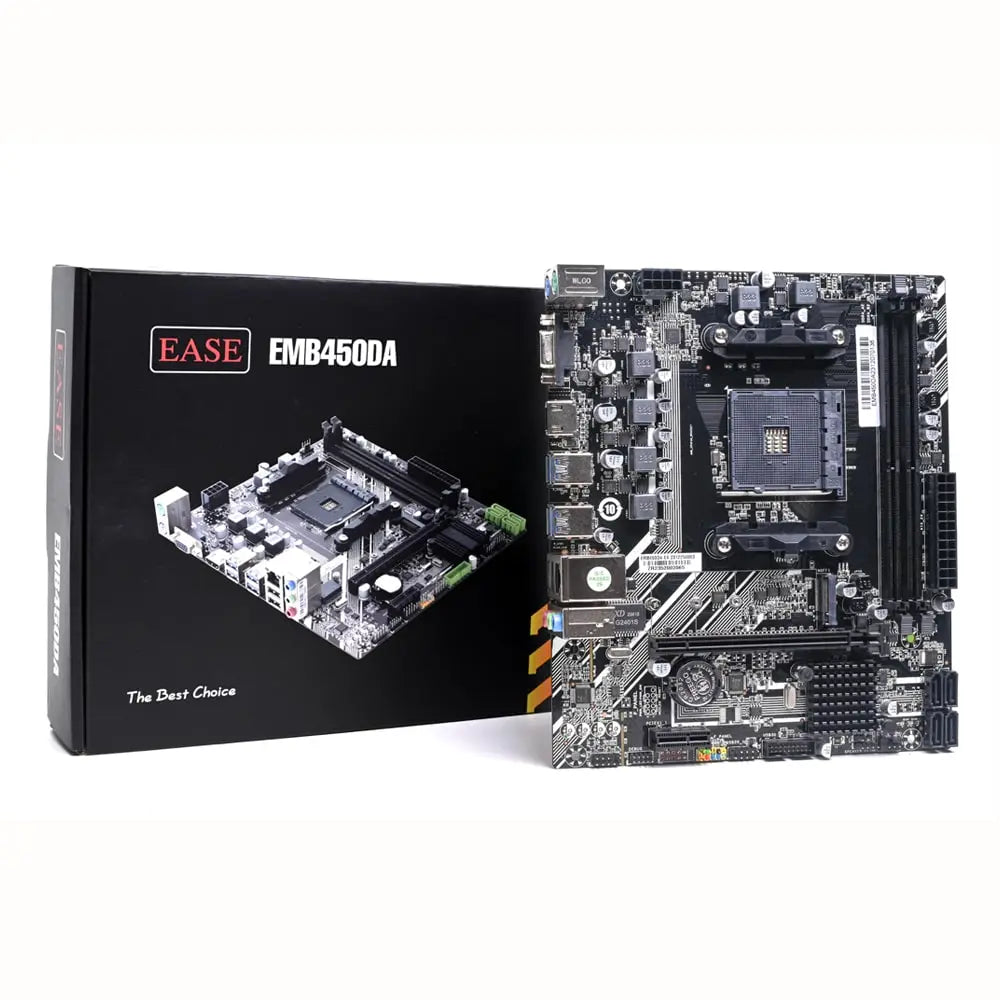 EASE Motherboard EMB450DA AM4 DDR4 EASE Motherboard EMB450DA AM4 DDR4
